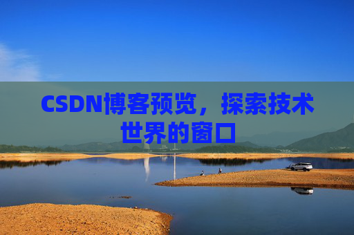 CSDN博客预览，探索技术世界的窗口